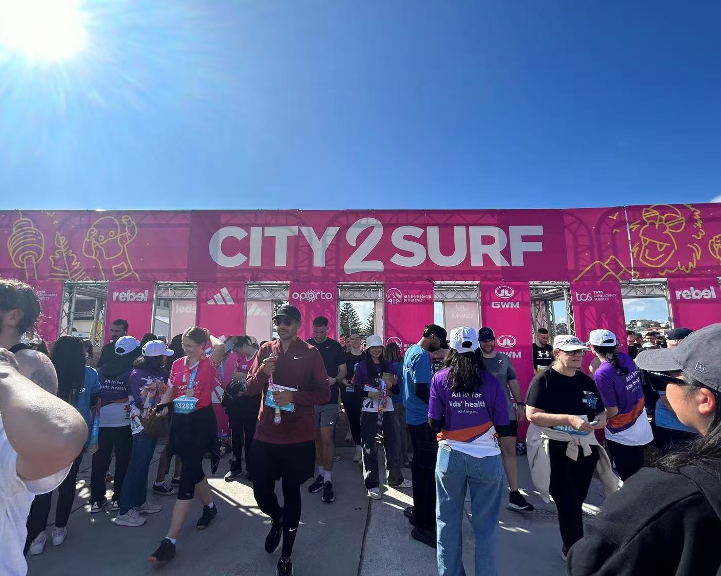City2Surf Marathon Volunteer